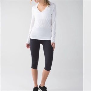 🍋Lululemon in the flow crop